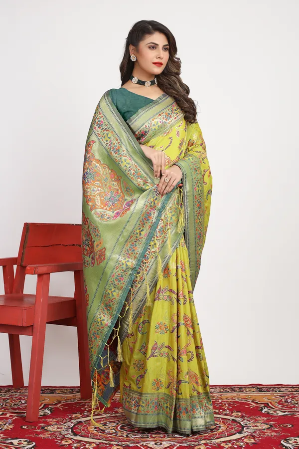 GREEN_ZARI_WORK_PATOLA_SILK_SAREE
